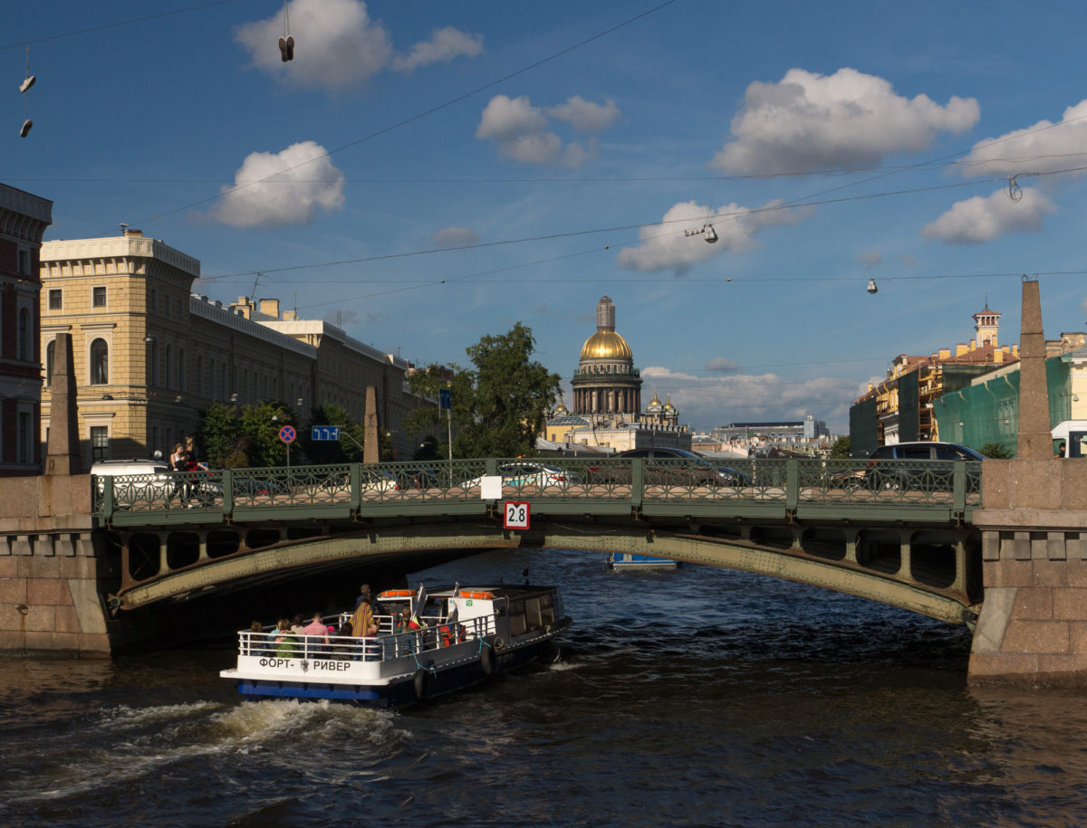 зеленый мост петербурга